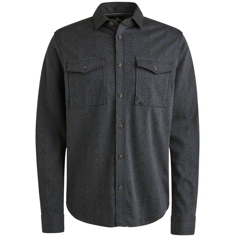 Vanguard Long Sleeve Shirt Jersey Herringbo