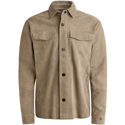 Cast Iron Long Sleeve Shirt Suede