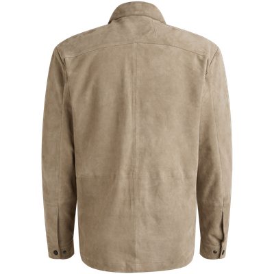 Cast Iron Long Sleeve Shirt Suede