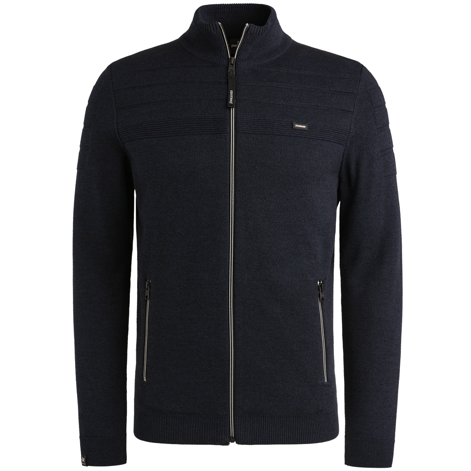 Vanguard Zip jacket cotton bonded mouline