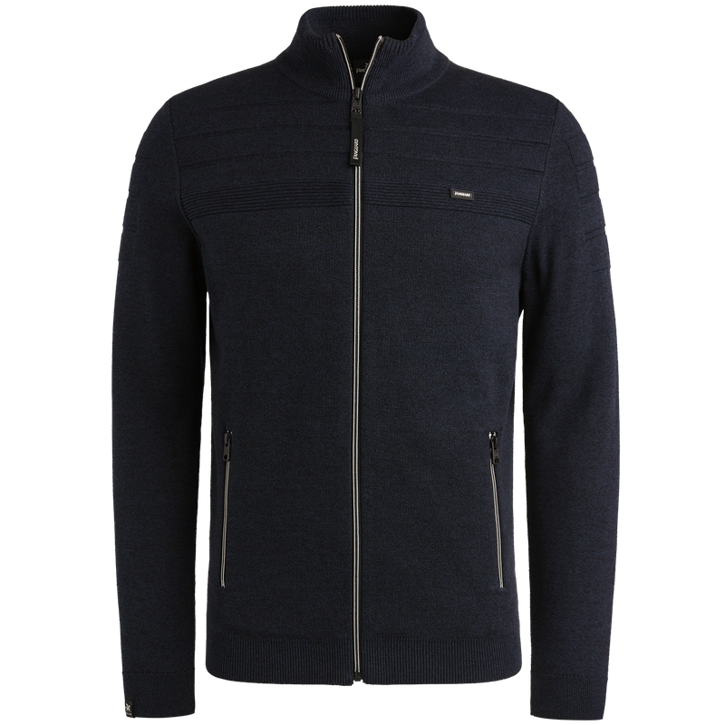 Vanguard Zip jacket cotton bonded mouline