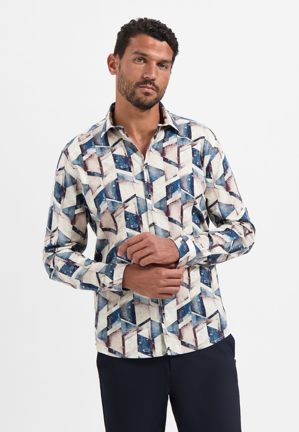 No Excess Shirt Stretch Allover Printed