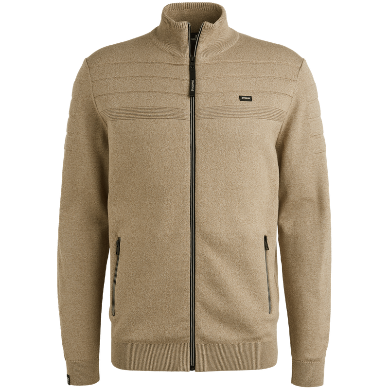 Vanguard Zip jacket cotton bonded mouline
