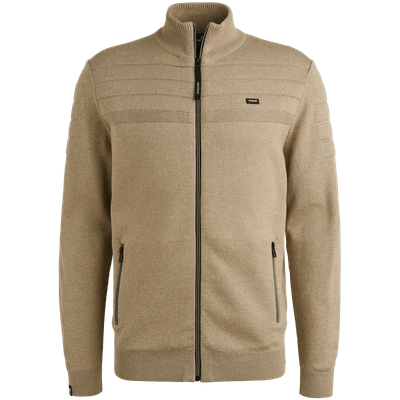 Vanguard Zip jacket cotton bonded mouline