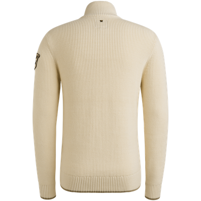 PME Legend Half zip collar cotton mix yarn