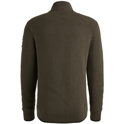 PME Legend Half zip collar cotton mix yarn