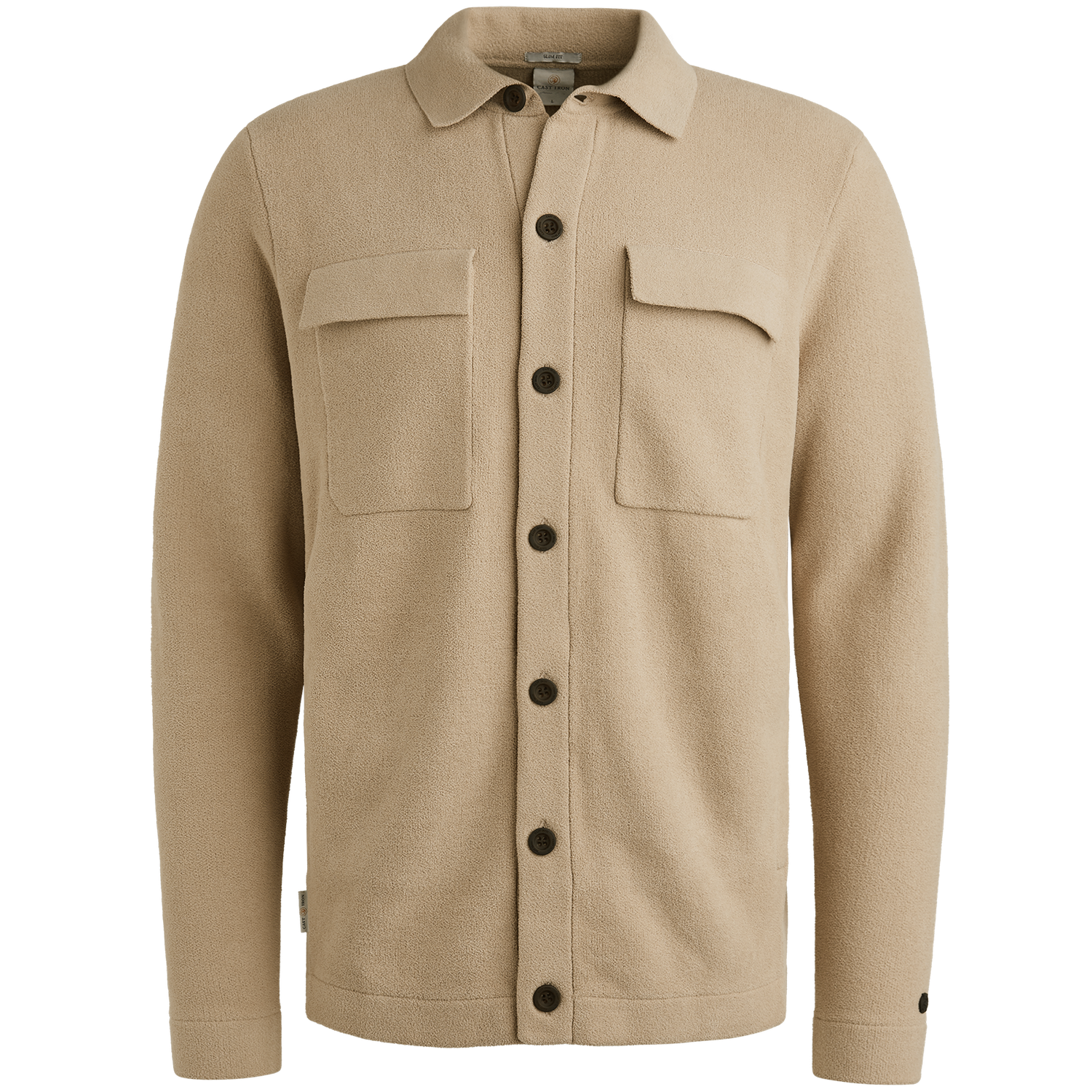 Cast Iron Button jacket soft blend