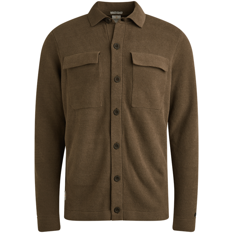 Cast Iron Button jacket soft blend