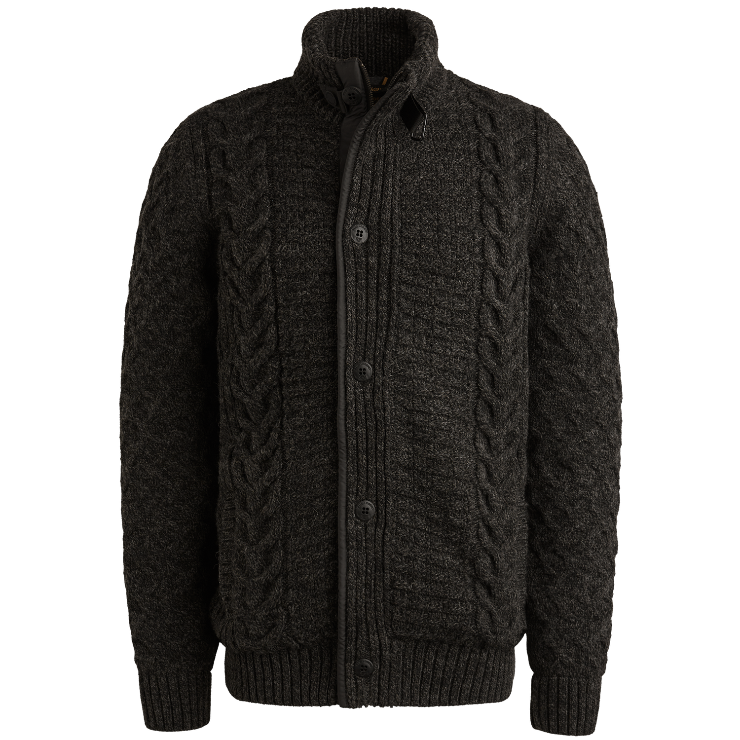 PME Legend Zip jacket heavy knit mixed yarn