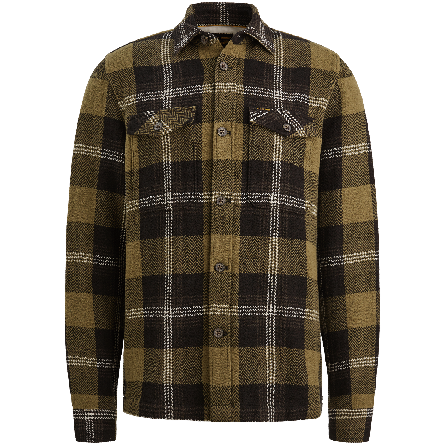 PME Legend LONG SLEEVE SHIRT yarn dye check
