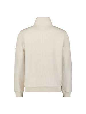 No Excess Sweater Full Zip Stand Up Collar Bo