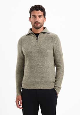No Excess Pullover Wing Collar Half Zip Soft