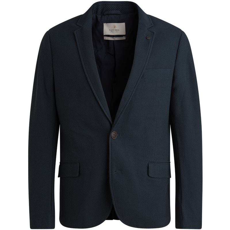 Cast Iron Blazer Nylon mesh knit/ FANCY STRU