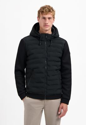 No Excess Jacket Short Fit Sealed Hooded Knit