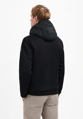 No Excess Jacket Short Fit Sealed Hooded Knit