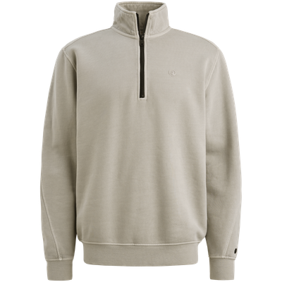 Cast Iron Half zip collar regular fit halfzi