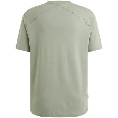 Cast Iron Short sleeve r-neck regular fit in