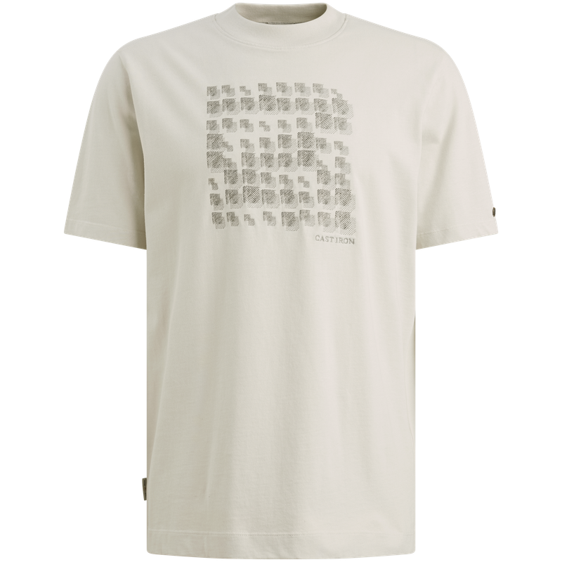 Cast Iron Short sleeve r-neck regular fit si