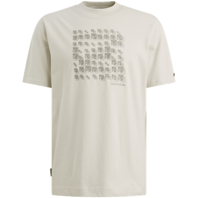 Cast Iron Short sleeve r-neck regular fit si