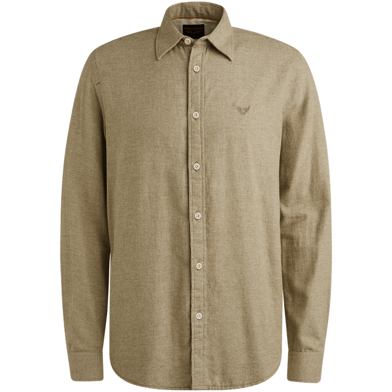 PME Legend LONG SLEEVE SHIRT YarnDyed Grindle
