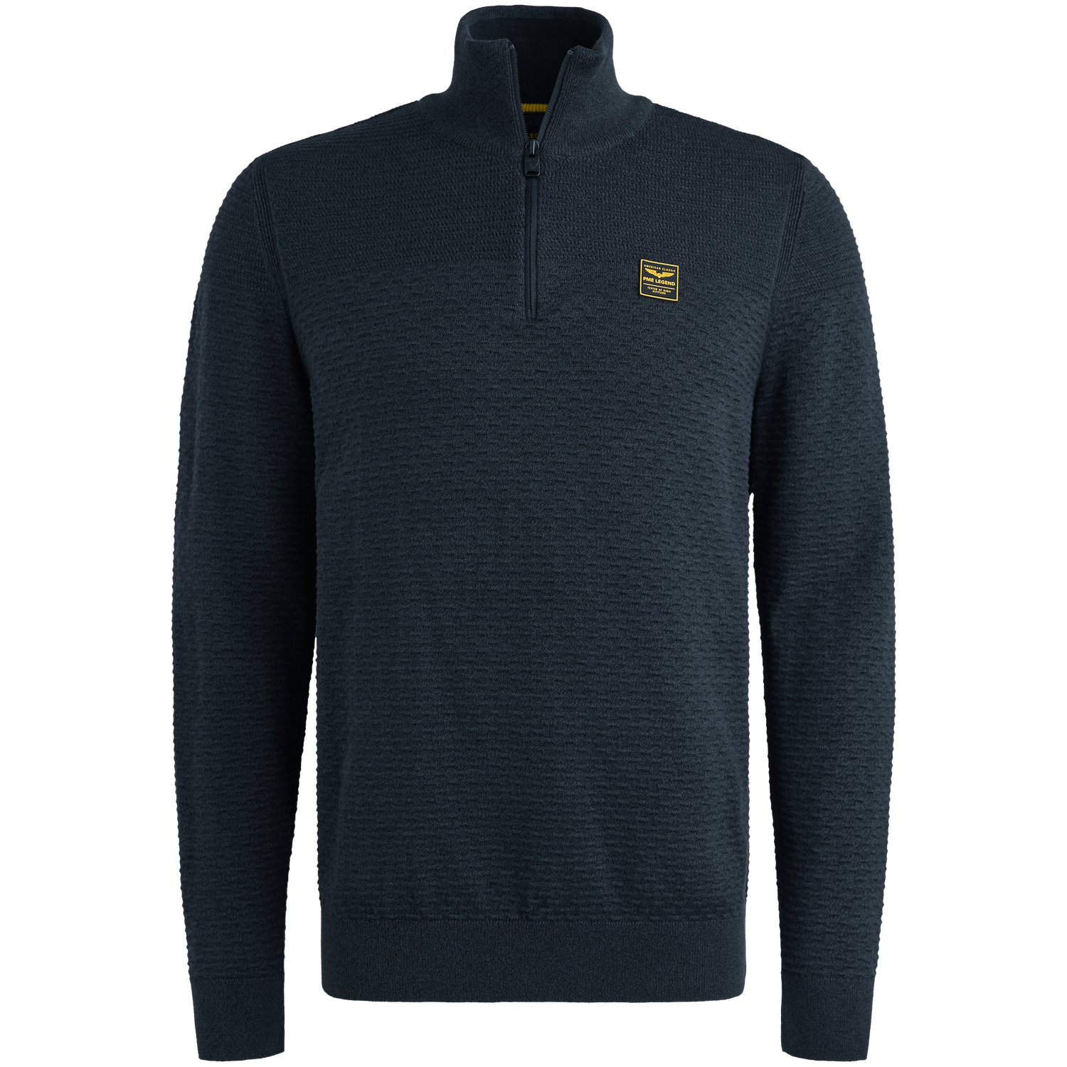 PME Legend Half zip collar cotton mouline (or