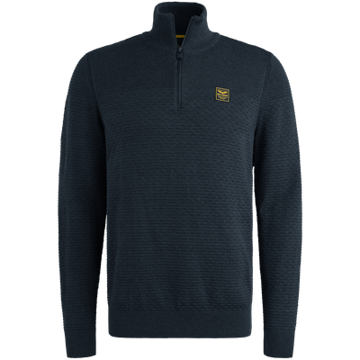 PME Legend Half zip collar cotton mouline (or