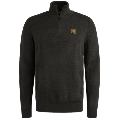 PME Legend Half zip collar cotton mouline (or