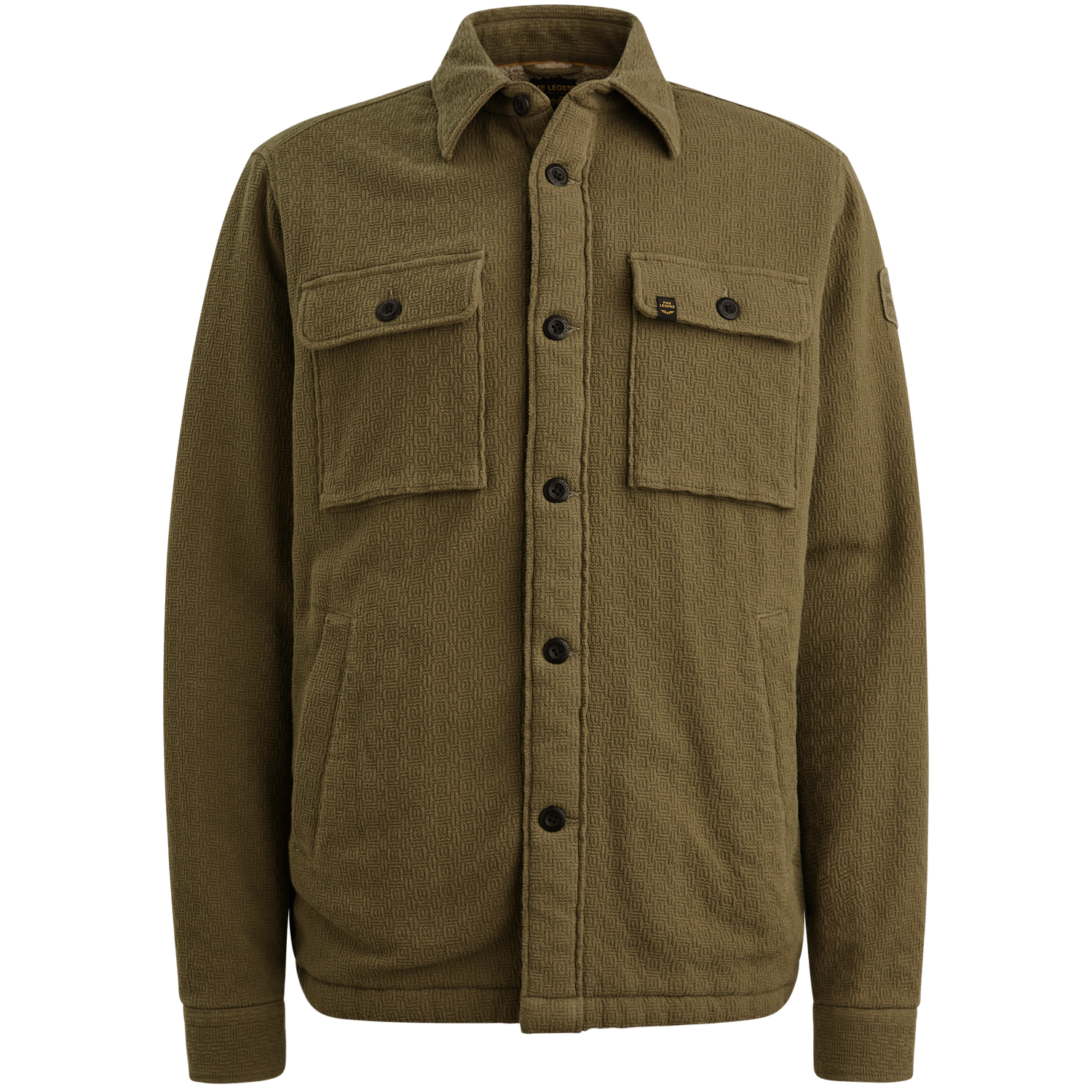 PME Legend LONG SLEEVE SHIRT Bold Waffle with