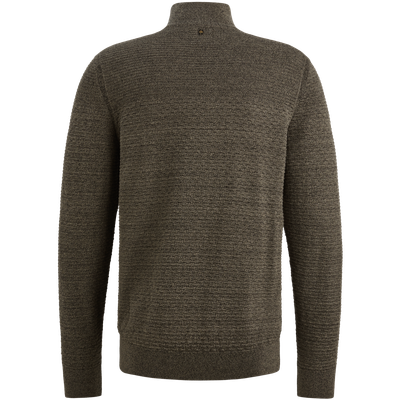 PME Legend Half zip collar cotton mouline (or