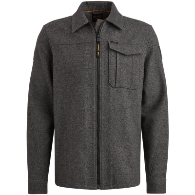 PME Legend LONG SLEEVE SHIRT Woolblend Herrin