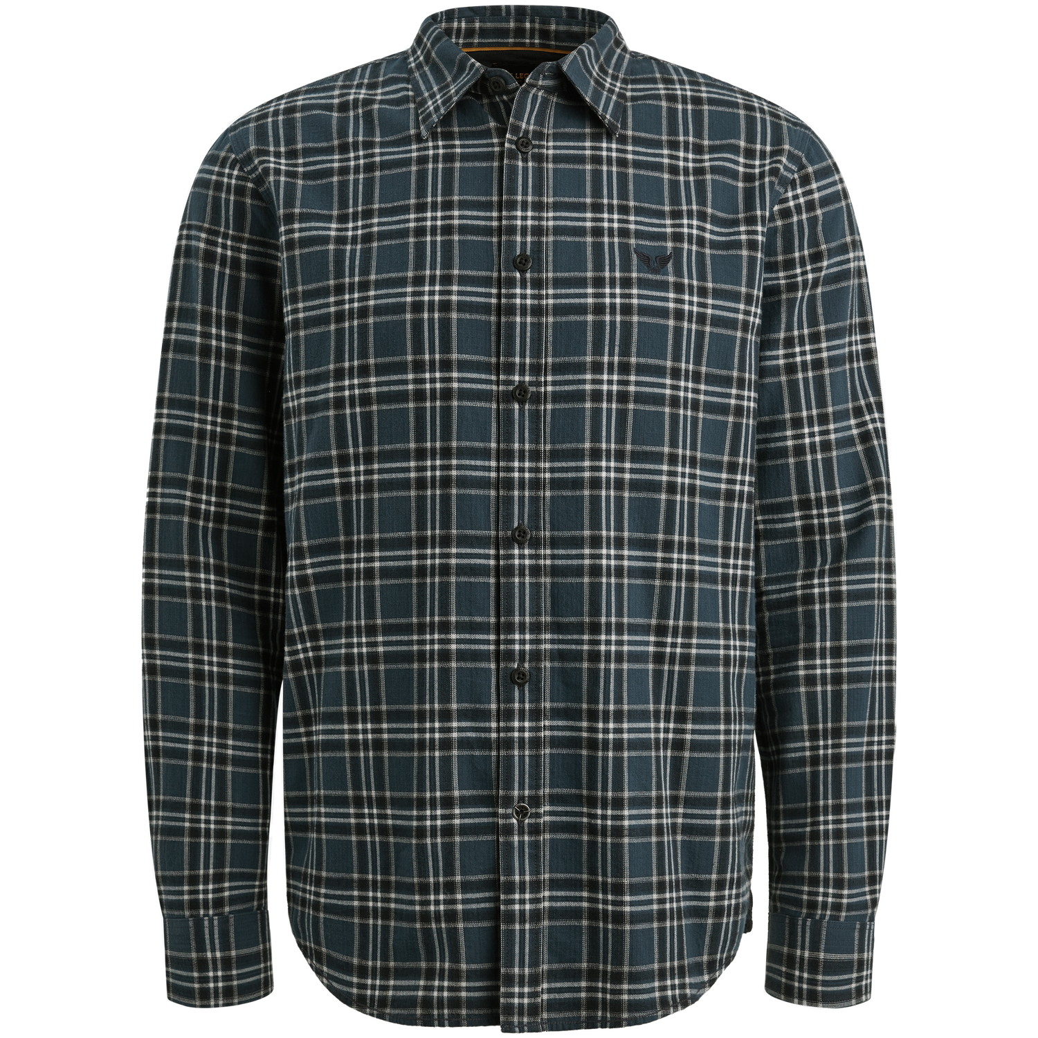 PME Legend LONG SLEEVE SHIRT Herringbone Yarn