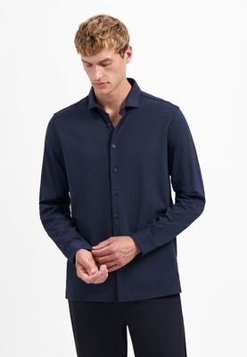No Excess Shirt Jersey Melange Stretch