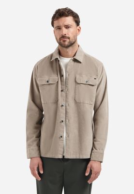 No Excess Overshirt Buttons Twill Stretch