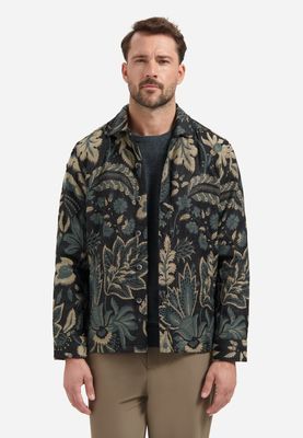 No Excess Overshirt Buttons Jacquard