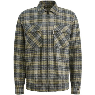 Cast Iron LONG SLEEVE SHIRT Mouline check br