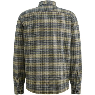 Cast Iron LONG SLEEVE SHIRT Mouline check br