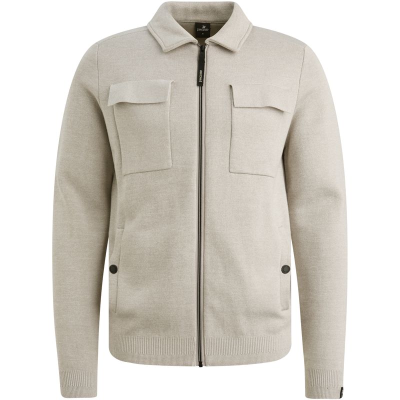Vanguard Zip jacket cotton modal mouline bo