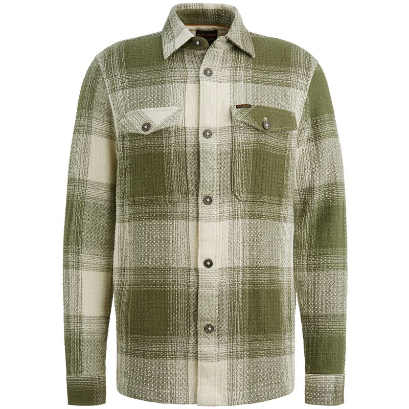 PME Legend LONG SLEEVE SHIRT Dobby Mattweave