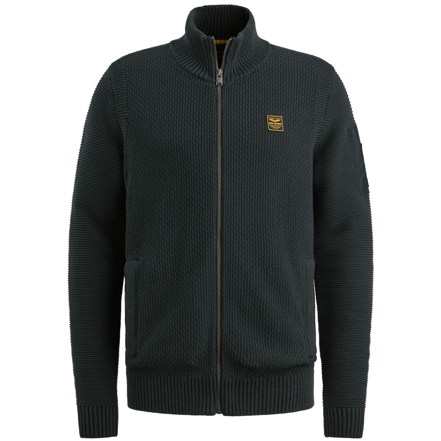 PME Legend Zip jacket cotton structure knit