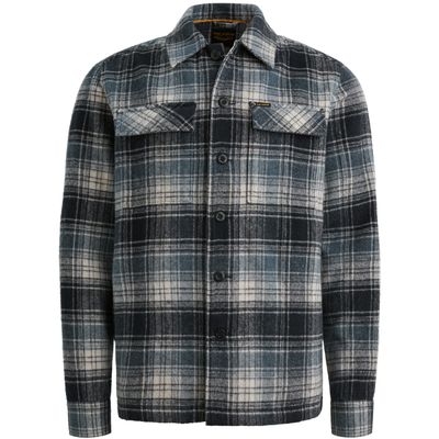 PME Legend LONG SLEEVE SHIRT Woolblend YD che