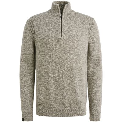 Vanguard Half zip collar cotton slub  3 ton