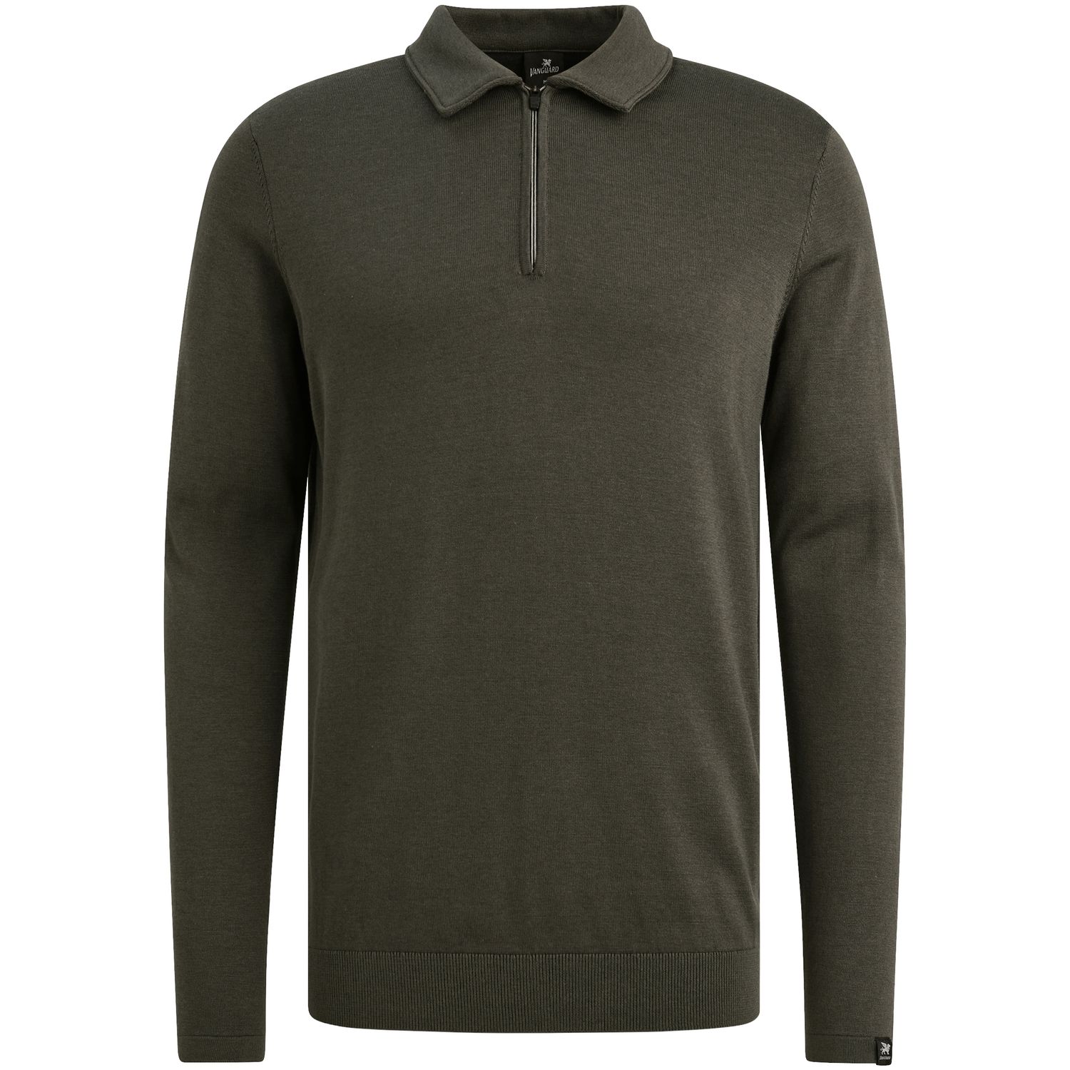 Vanguard Long sleeve polo cotton modal