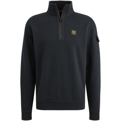 PME Legend Half zip collar interlock jersey
