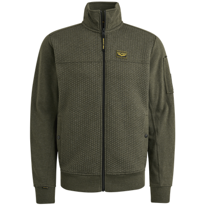 PME Legend Zip jacket jacquard interlock swea