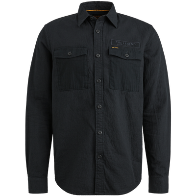 PME Legend LONG SLEEVE SHIRT Quilt Poplin