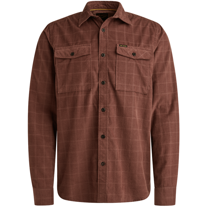 PME Legend LONG SLEEVE SHIRT Fine Corduroy