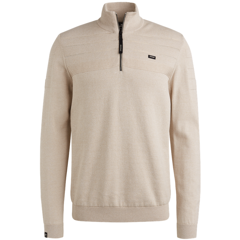 Vanguard Half zip collar cotton bonded moul