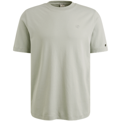 Cast Iron Short sleeve r-neck regular fit in