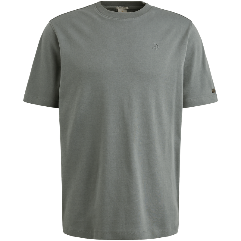 Cast Iron Short sleeve r-neck regular fit in