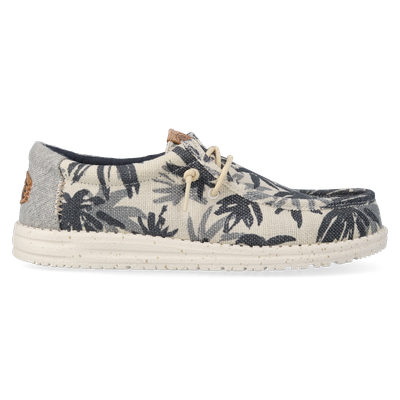 heydude Wally Palm Jute Egret/Cloud Blue